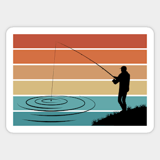 Let's Go Fishing Sticker